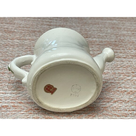 VTG Rubens Originals #2391 Japan Watering Can Vase Planter Flowers Ceramic - Picture 8 of 12